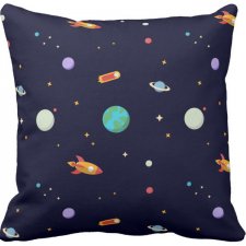 Poszewka na poduszkę dziecięca astronauta kosmos 3067
