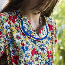 *Sukienka vintage w kwiaty*