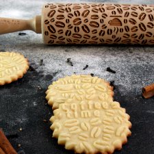 Coffee time - wałek grawerowany