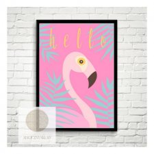 Plakat "Flaming" A3