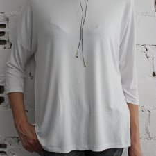 Bluzka asymetryczna oversize