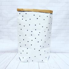 Worek papierowy  torba papierowa GWIAZDKI XL- 90 cm
