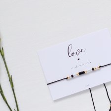 LOVE Morse Code Bracelet
