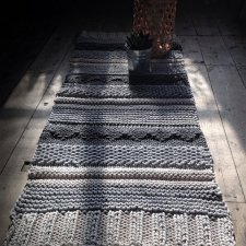 mini dywanik ,chodnik z GRUBEGO SZNURKA HOMEDECO 100X60cm