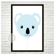 Plakat "Balon koala" A4