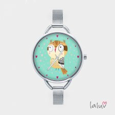 Zegarek z grafiką LOVE OWL