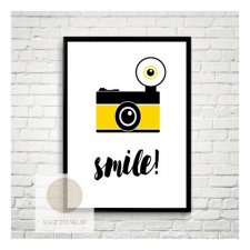 Plakat "Smile" A3