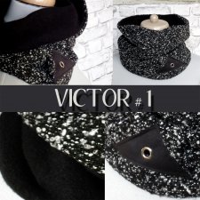 VICTOR # 1- wełniany komin męski- fajny na prezent