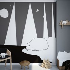 TAPETA DLA DZIECI MURAL POLAR BEAR