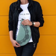 miętowa torebka-kopertówka MintTwirl