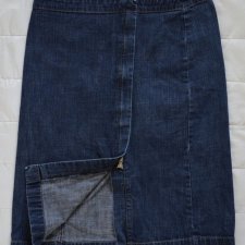 fcuk jeans ZIP 40/L jeansowa ołówkowa spódnica