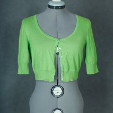 sweterek  OLD NAVY 100% bawełna bolerko zielony