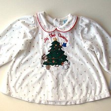 My First Christmas: sukieneczka świąteczna dla Małej Kobietki:)