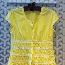 Żółta delikatna bluzeczka