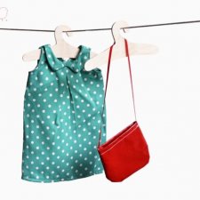 Sukienka w groszki. Z szafy Sucrerie