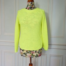 %%%SALE%%% Neonowy sweter