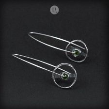 Circles Trash Olivia - srebrne kolczyki