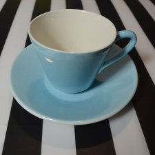Błękitna filiżanka ENGLAND porcelana