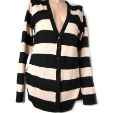 WYPRZEDAZ %% połyskujący w pasy Qed London