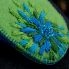 peony&green / brooch