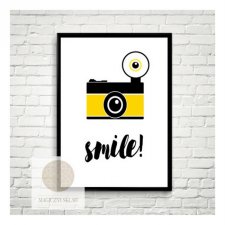 Plakat "Smile" 50x70
