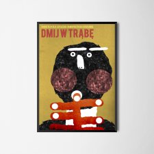 Plakat - Dla dobrego samopoczucia dmij w trąbę, B2 (680x480), proj. Jakub Zasada