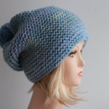 Ciepła czapka z pomponem