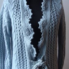 CREAM  -  AŻUROWY KARDIGAN