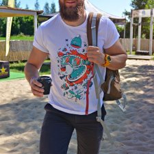 Ice Bear Orange Roll Sleeve