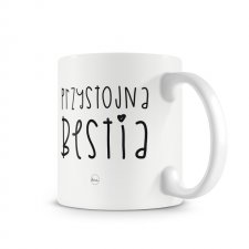 kubek. przystojna bestia