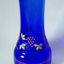 WAZON KOBALTOWY RĘCZNIE MALOWANY