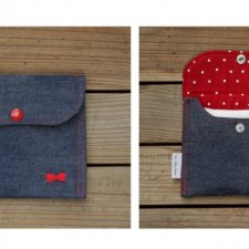 Etui na podpaski - Jeans / Na zamówienie