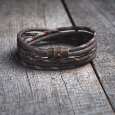 męska bransoletka :: hello sailor :: cold brown