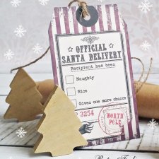 ZAWIESZKI OFFICIAL SANTA DELIVERY RETRO SHABBY