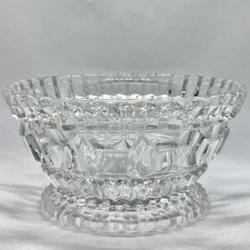 Vintage Crystal Bowl - Made in England ❀ڿڰۣ❀ Głęboki wypukły szlif - krystaliczny blask
