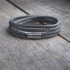 męska bransoletka :: hello sailor :: BLACK&GREY