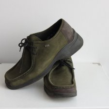 Buty wiązane khaki