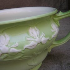 secesyjny Duży   Nocny...:) Sygnowany Wilkinson porcelanowy  z duszą wyjątkowy