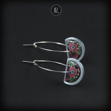 Circles Peonia Cut Loop - zapinane kolczyki