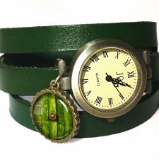 Hobbit - zegarek / bransoletka na skórzanym pasku - Egginegg