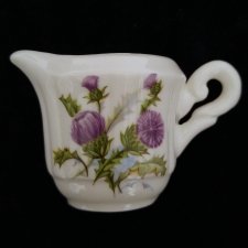 ❀ڿڰۣ❀ KWITNĄCE OSTY ❀ڿڰۣ❀ Skotprod Edinburgh ❀ڿڰۣ❀ Delikatna porcelana - KOLEKCJONERSKI MINI MLECZNIK