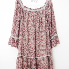Kwiecista sukienka boho hippie