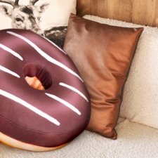 Poduszka w kształcie pączka Donut XXL