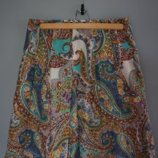 Spódnica etnic midi Jake's rozm. 36, do kolan, rozkloszowana