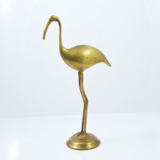 Mosiężna figurka Flaming, Belgia, lata 70.