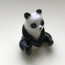❀ڿڰۣ❀ MINI PANDA ❀ڿڰۣ❀ Urocza malutka figurka ❀ڿڰۣ❀ Ręcznie malowana