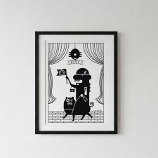 Plakat  "WITAMY" A3