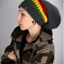 Czapka DreadLove Rasta 02