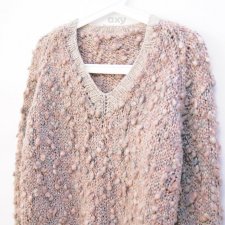 Oryginalny wełniany sweter XS-L