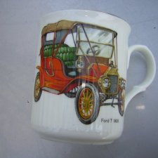 sadler wellinton Porcelanowy kubek dla konesera I miłośnika old timerów  ford T 1908